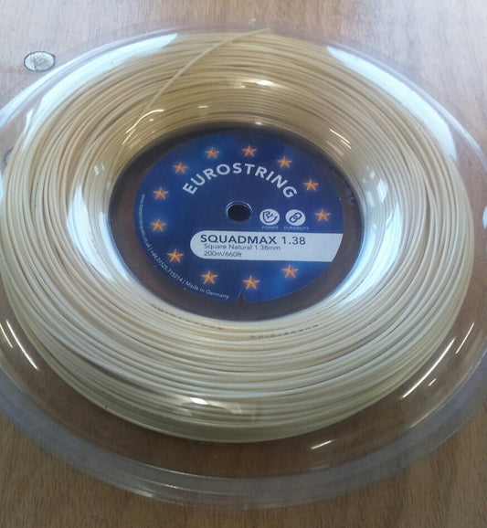 Eurostring Squadmax 1.38mm - 200m reel